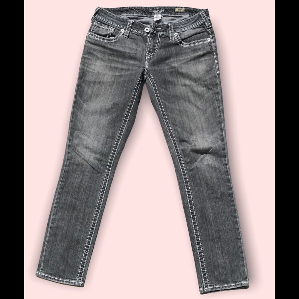 Womens Silver jean 30W 31L